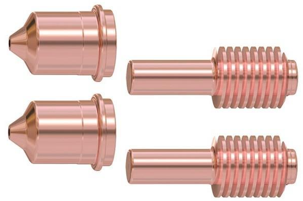 428244 Dual Pack Electrode Nozzle Duramax LT 15-30 A FineCut Contains Qty 2 each of 420120 and 420117