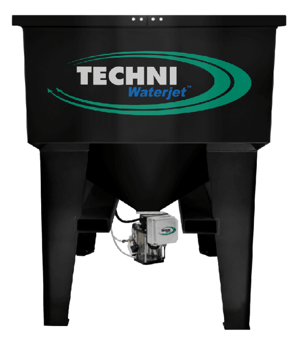 Techni Waterjet - Slibepumpe med Hopper system, 2000 kg